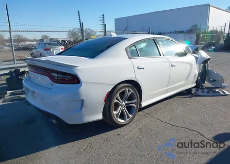 2021 Dodge Charger R/T Rwd из США, поврежденный, VIN 2C3CDXCT3MH600453